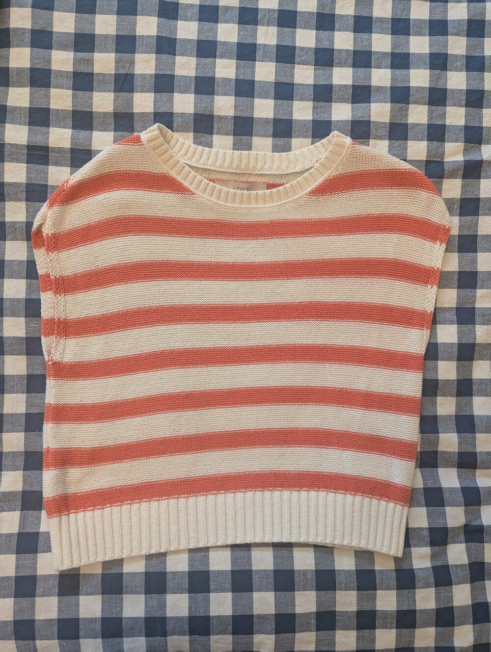 Loft Short Sleeve Fall Sweater